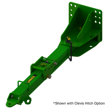 LANTH910 -- Folding and telescoping hitch for John Deere® 70 and